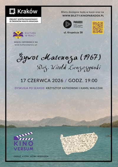Plakat wydarzenia:  Żywot Mateusza 