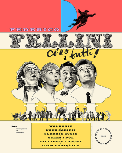 Event poster:  Osiem i pół 