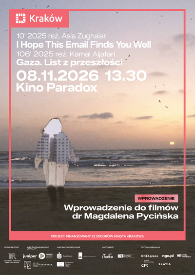 Plakat wydarzenia:  Gaza. List z przeszłości (With Hasan in Gaza)